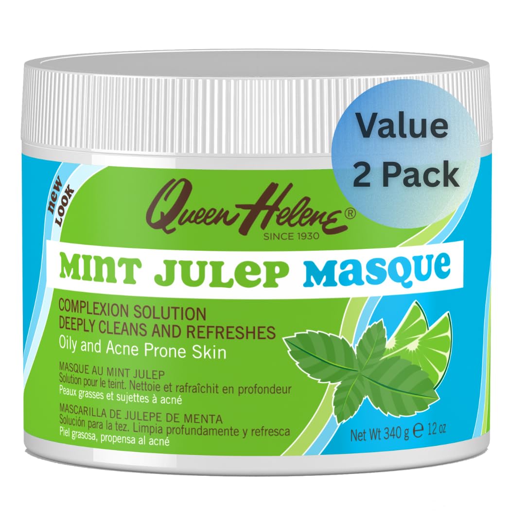 Mascarilla Queen Helene Frasco Mint Julep para limpieza de poros y piel fresca