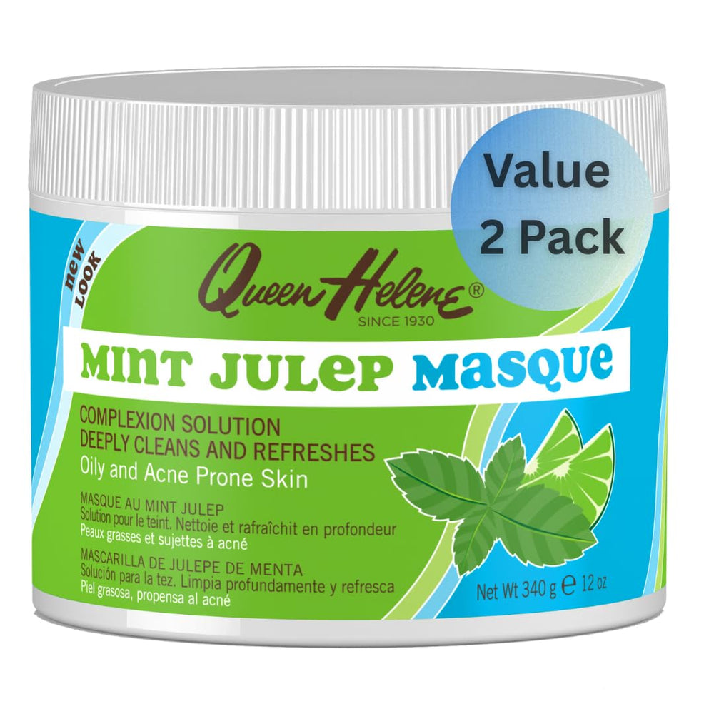 Mascarilla Queen Helene Frasco Mint Julep para limpieza de poros y piel fresca