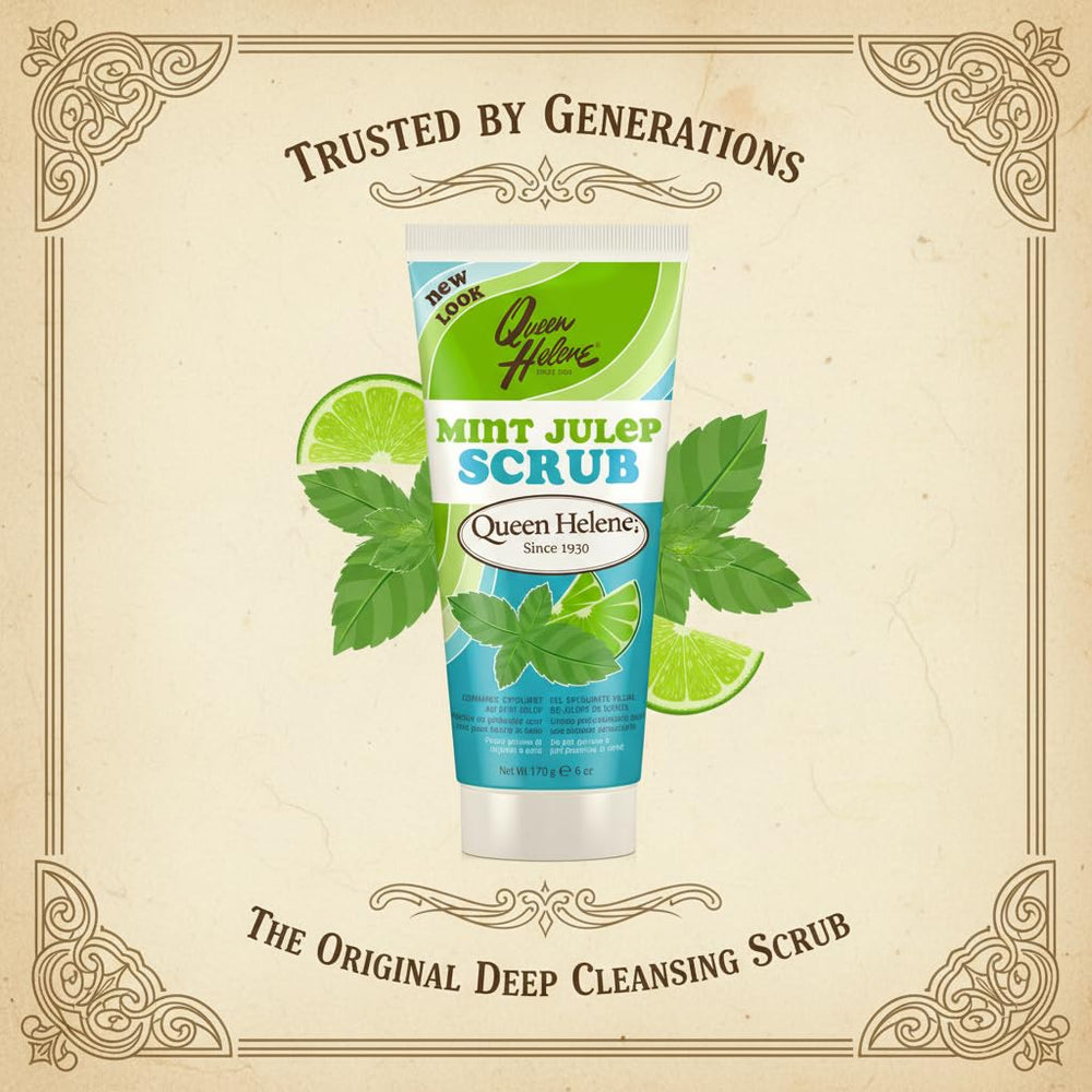 Queen Helene Mint Julep producto libre de crueldad para limpieza respetuosa.