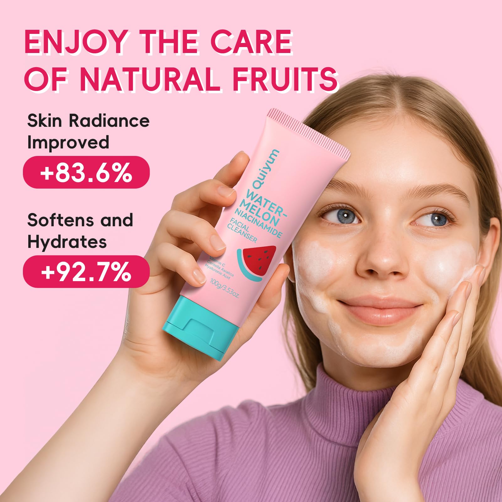 Crema de ojos QUIYUM con ceramidas y aguacate, cuidado delicado para el contorno.