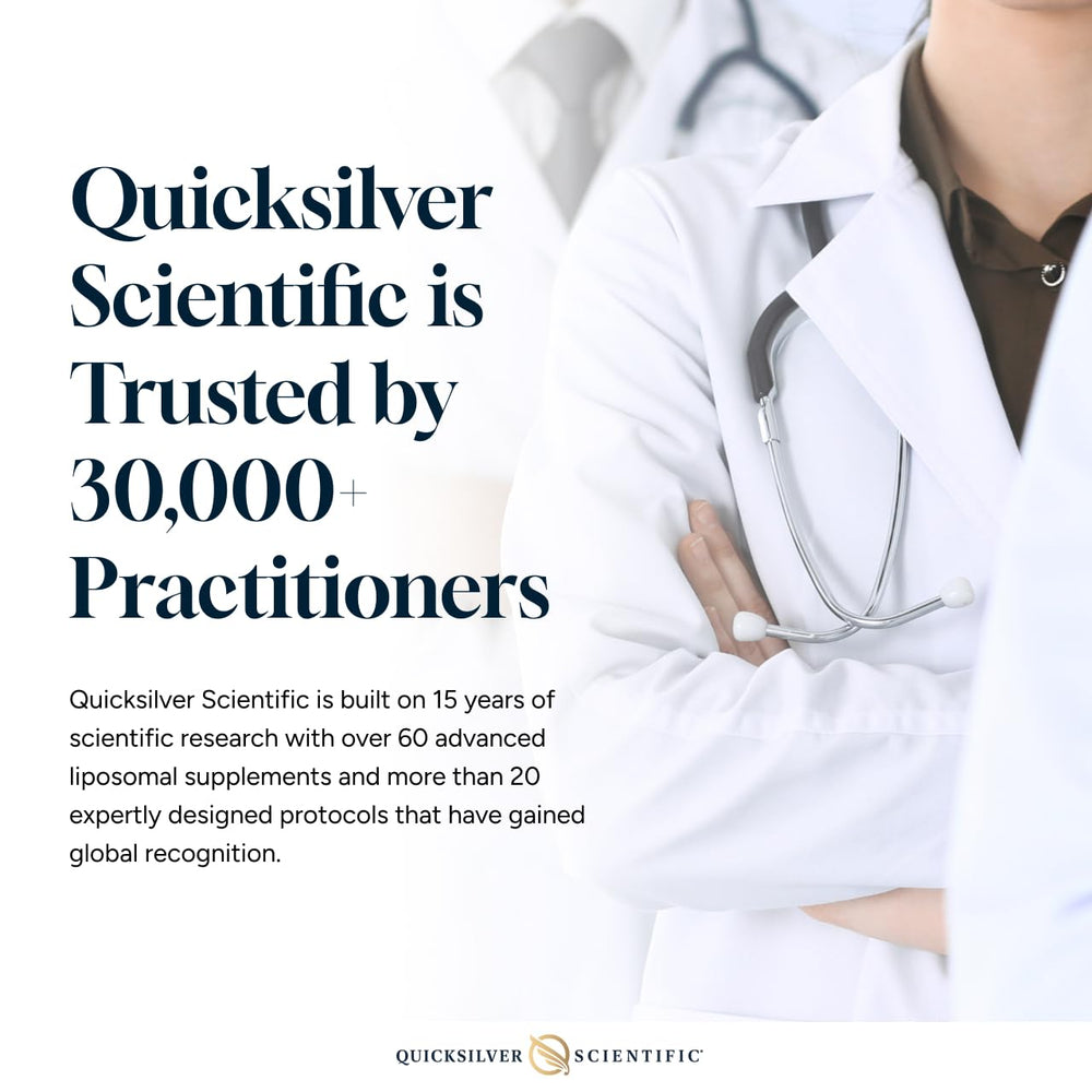 Etiqueta libre de alérgenos, vegano y gluten‑free en Quicksilver Scientific Copper GHK+ Serum