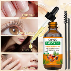 QUNGCO Batana Oil: hidratación profunda para cabellos secos.