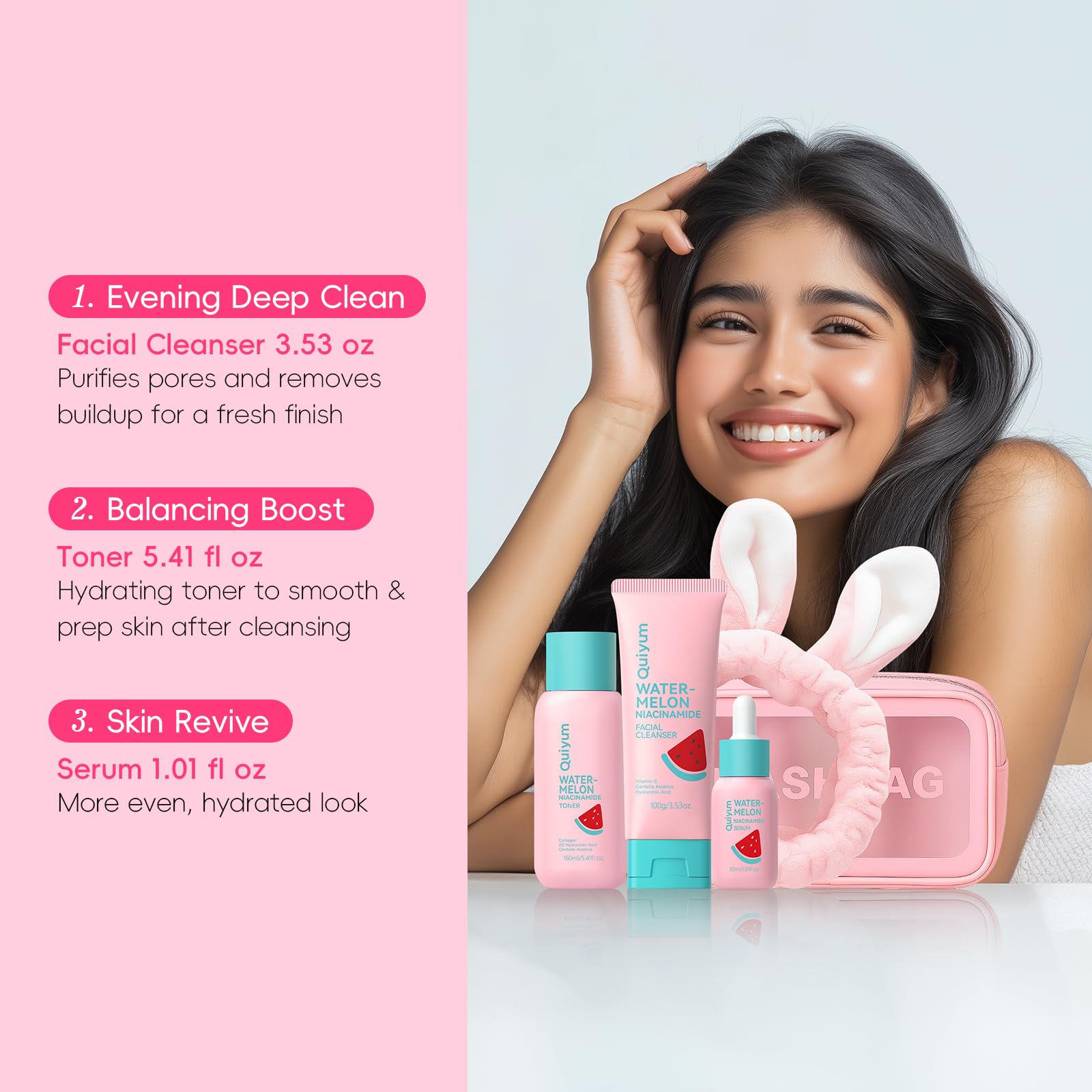 QUIYUM empaque regalo ideal para cumpleaños o Día de la Madre.