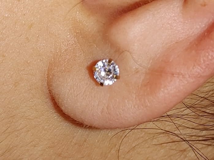 QWALIT medida oreja 10-11mm para pendientes versátiles.