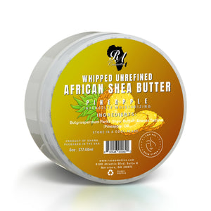 RA COSMETICS manteca karité batida con mango para piel suave.