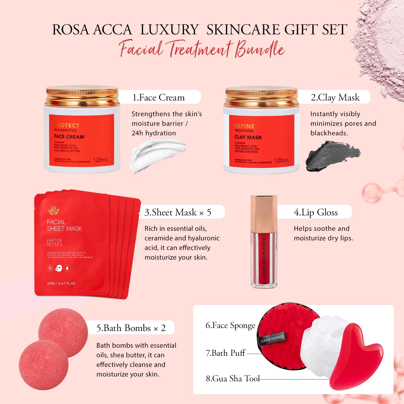 Jabón artesanal RA ROSA ACCA para piel suave y natural