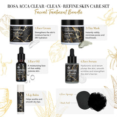 Sérum facial de RA ROSA ACCA para hidratación suave y luminosa