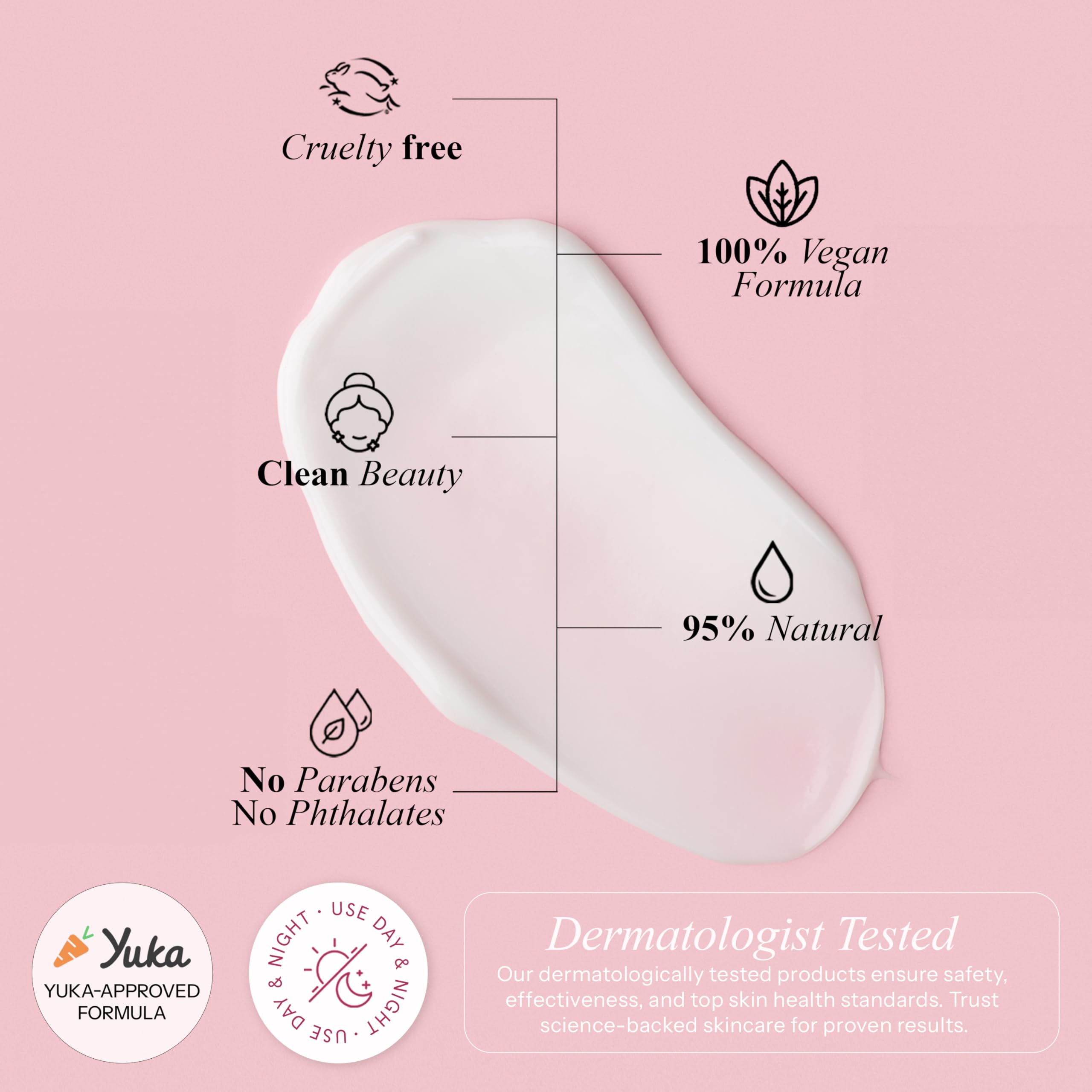 Radiant Aura refuerza la barrera de humedad de la piel con nutrientes.