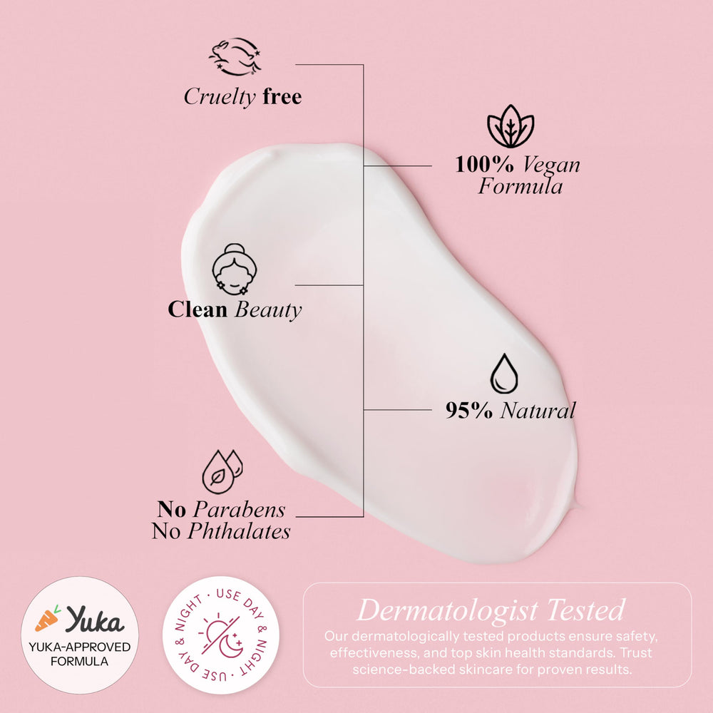 Radiant Aura refuerza la barrera de humedad de la piel con nutrientes.