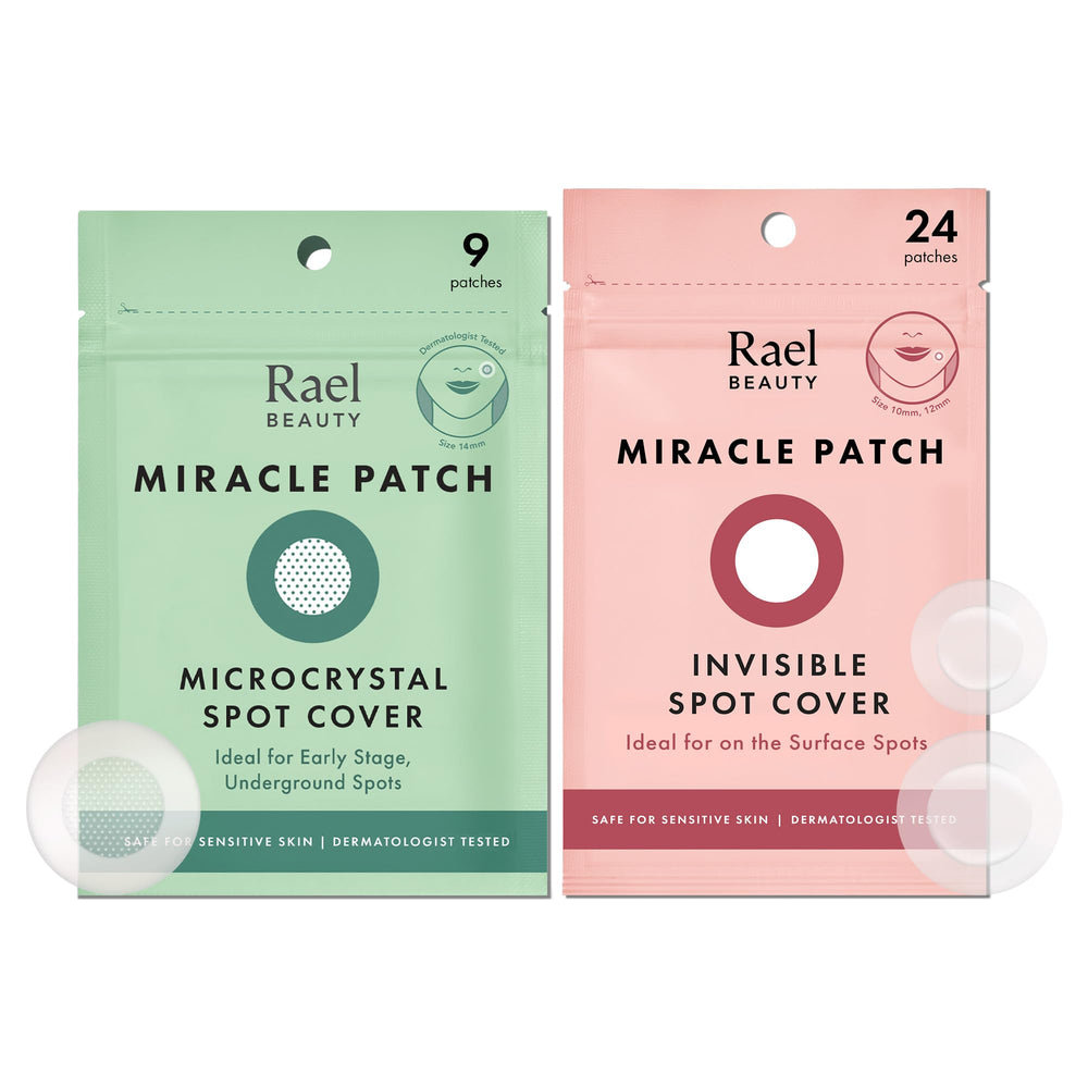 Rael parches hidrocoloide 10 mm cubren imperfección incipiante con acabado discreto.