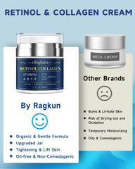 Ragkun Crema Retinol textura sedosa: absorcion rapida.