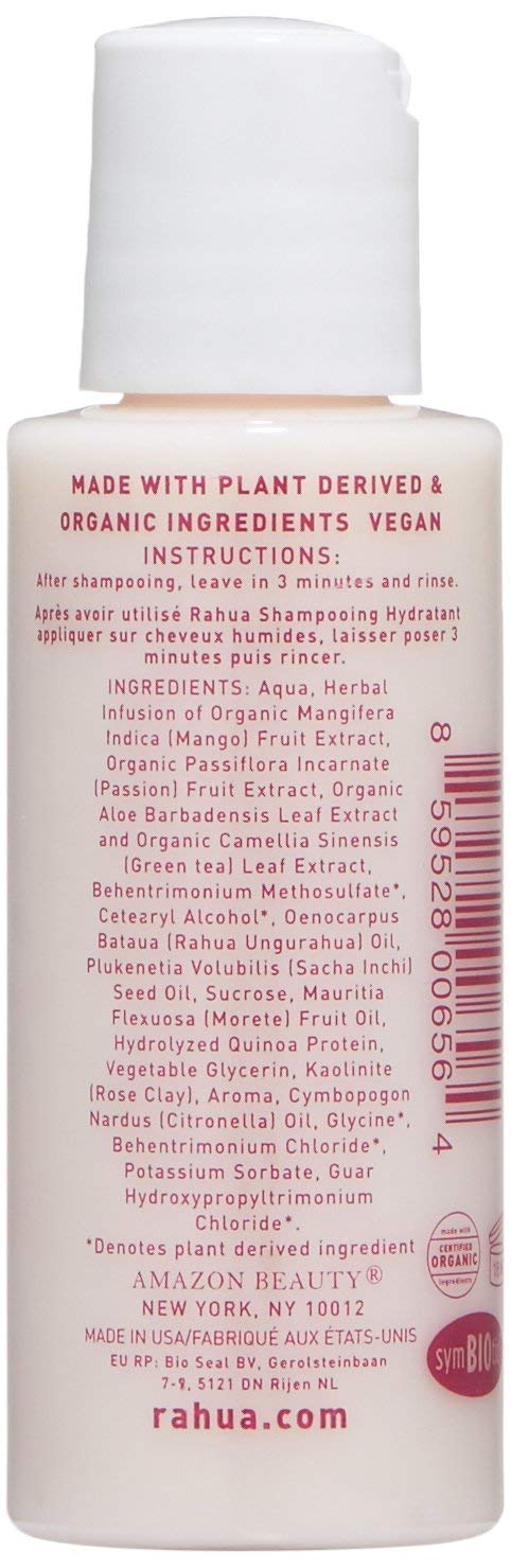 Textura cremosa de Rahua Hydration para aplicación suave.