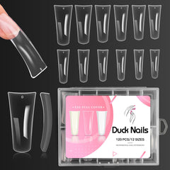 Ranrose puntas pato, diseño único para uñas extendidas con estilo.