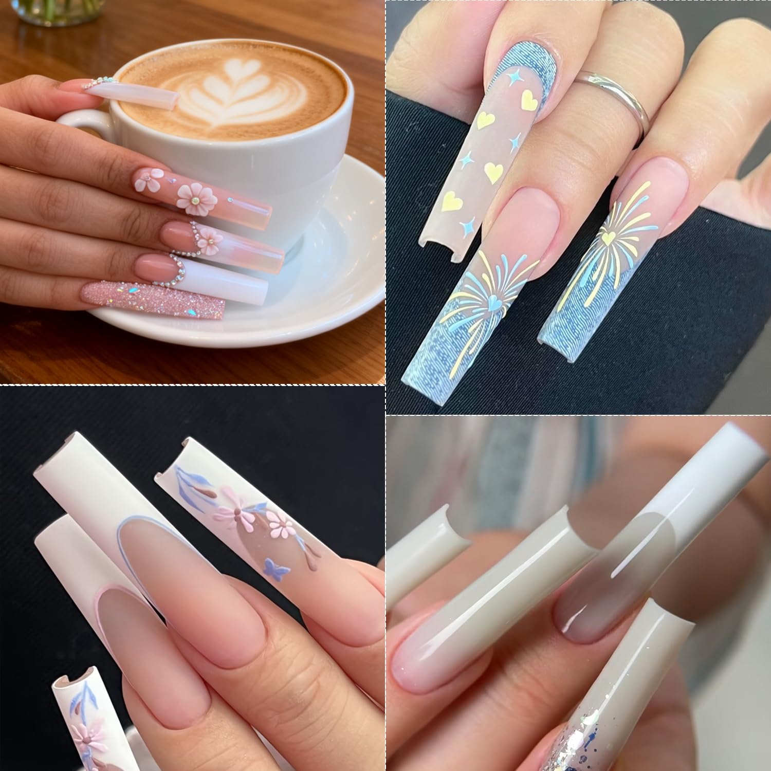 Ranrose uso profesional en salón: uñas postizas de alta calidad para clientes.