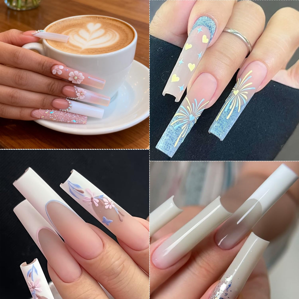 Ranrose uso profesional en salón: uñas postizas de alta calidad para clientes.