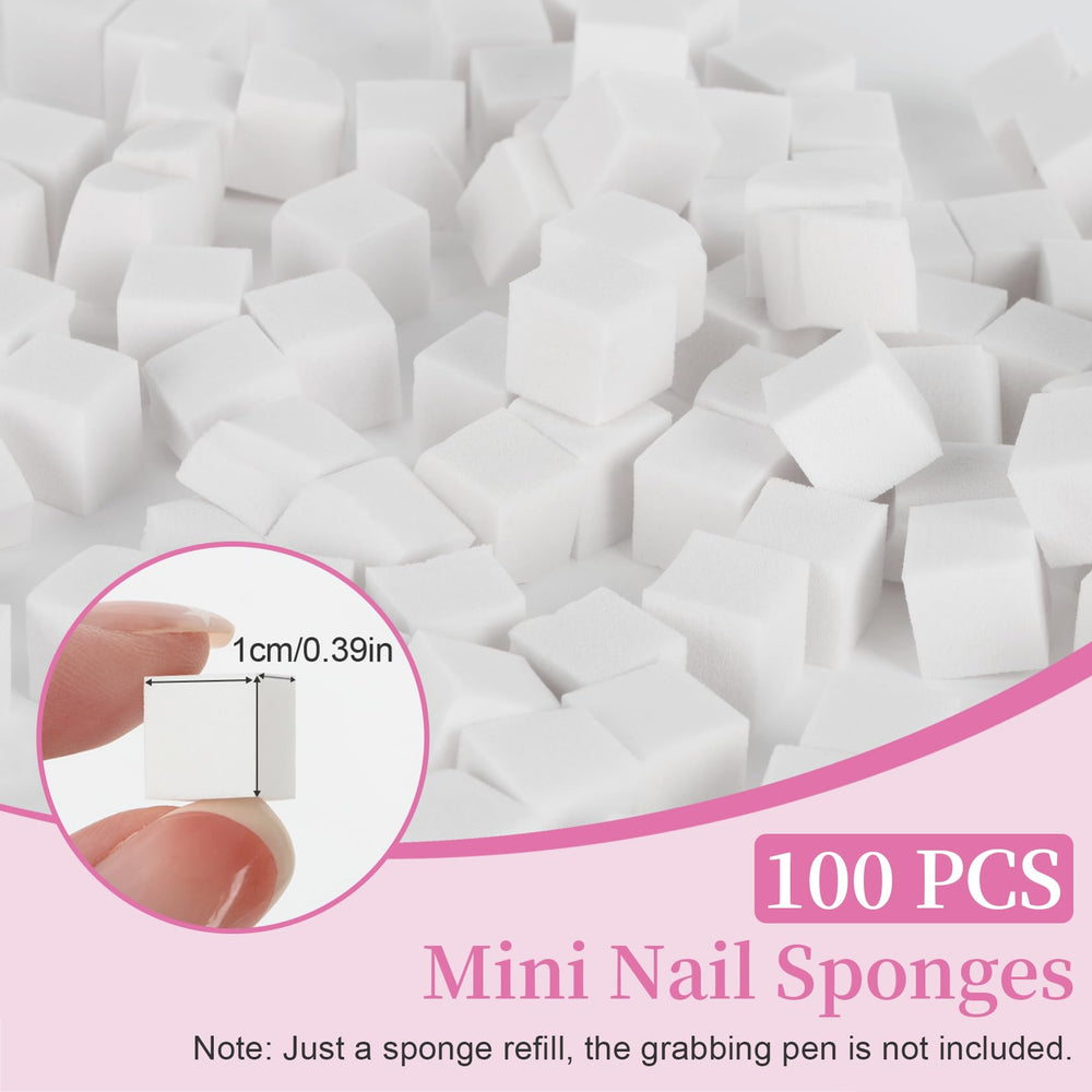 Esponjas RAQEHO para uñas con material suave y elástico que mantiene la forma.