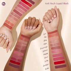 Rare Beauty Joy Soft Pinch Liquid Blush, acabado natural y ligero para un color construible.