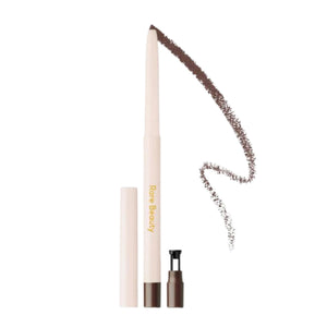 Rare Beauty Perfect Strokes Gel Delineador en True Brown, delineado duradero y a prueba de agua.
