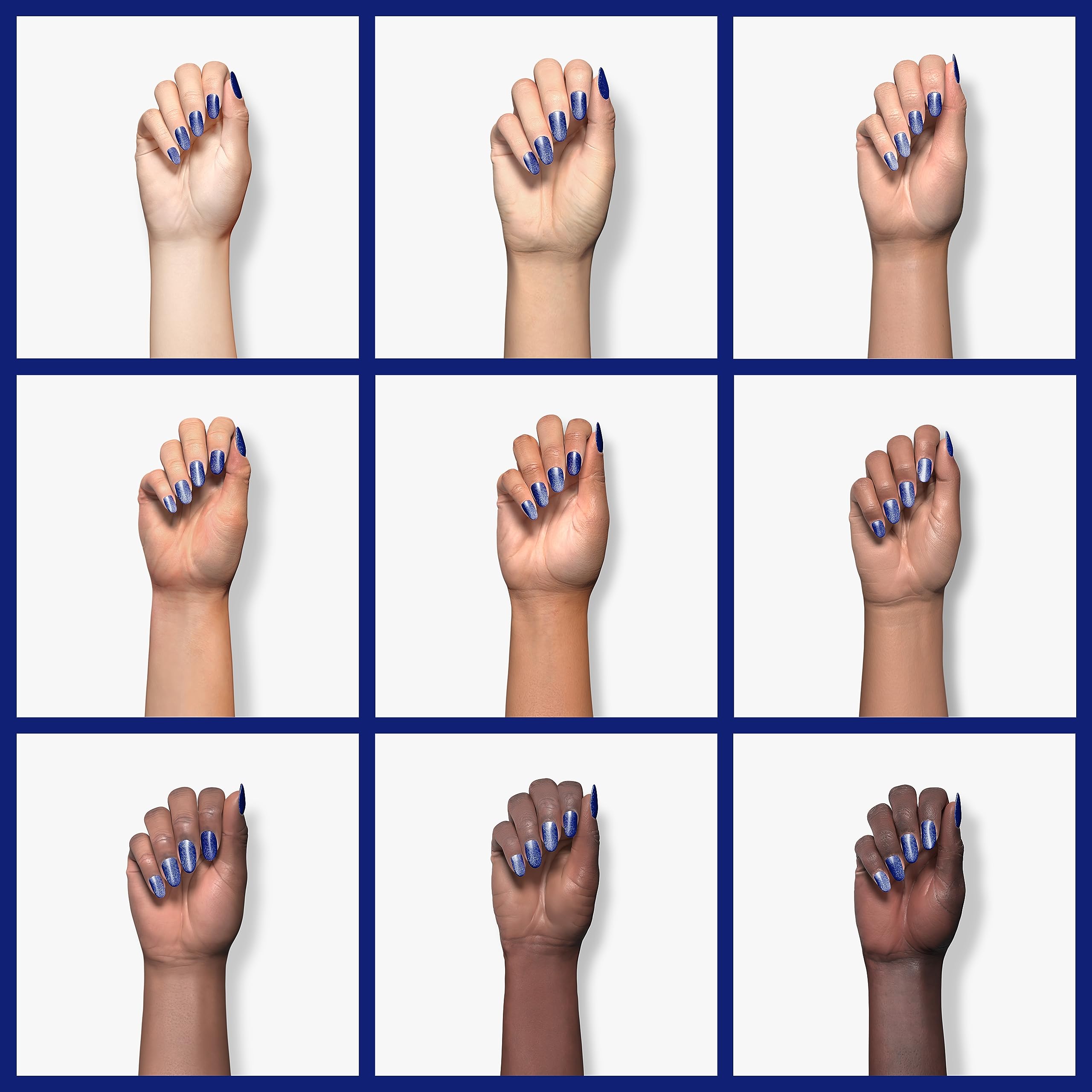 Esmalte RARJSM curado con LED para brillo rápido y uñas relucientes.