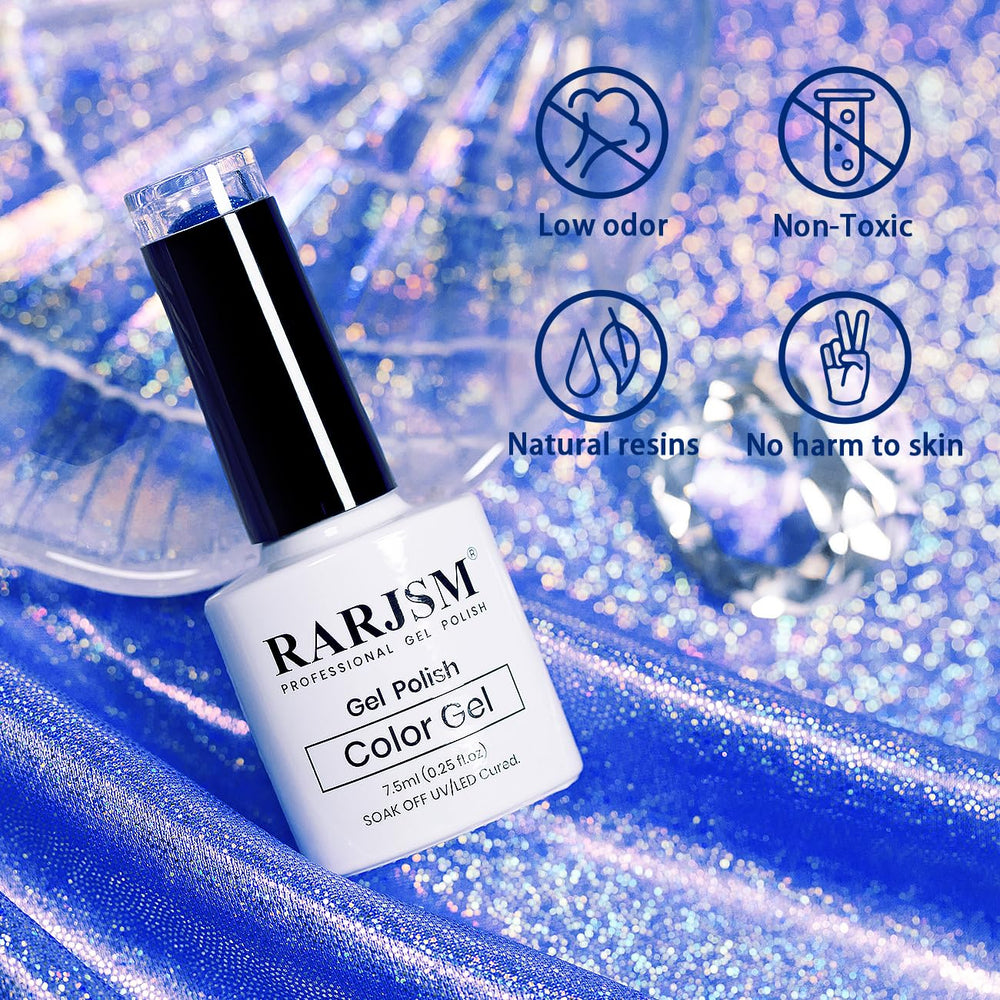 Esmalte RARJSM curado con UV para acabado uniforme y duradero.