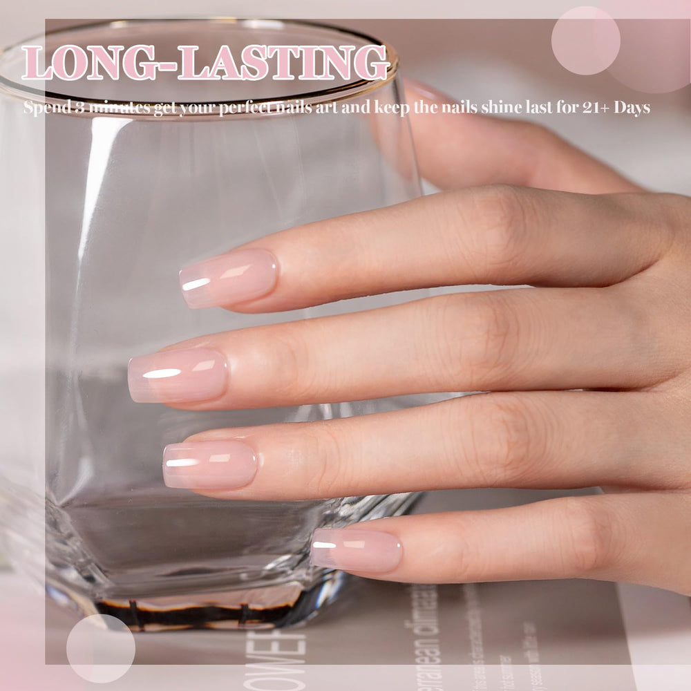 RARJSM Esmalte gel en aplicación suave para acabado uniforme