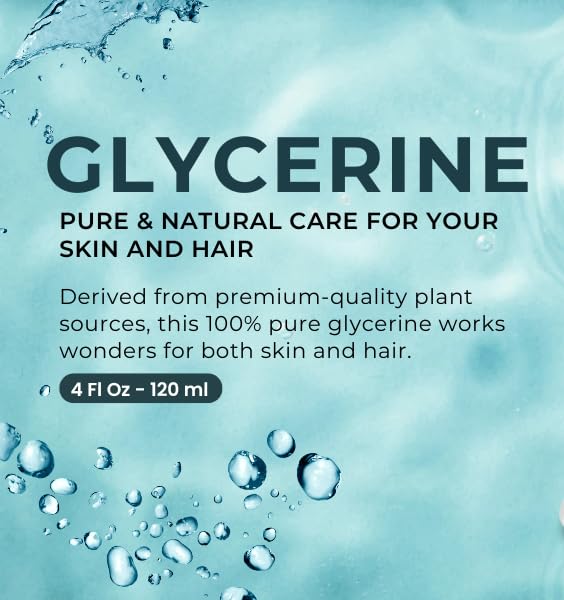 Raslok glicerina vegetal pura en aplicación facial para piel suave