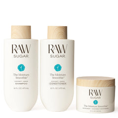 Champú hidratante RAW SUGAR, cabello seco y suave tras cada lavado.