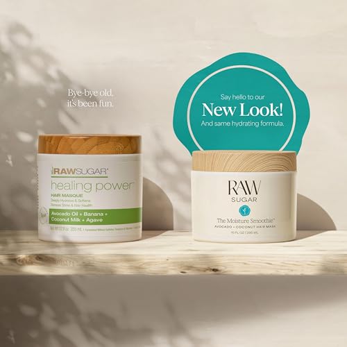 Etiqueta sin SLS/SLES, RAW SUGAR vegano y libre de parabenos.