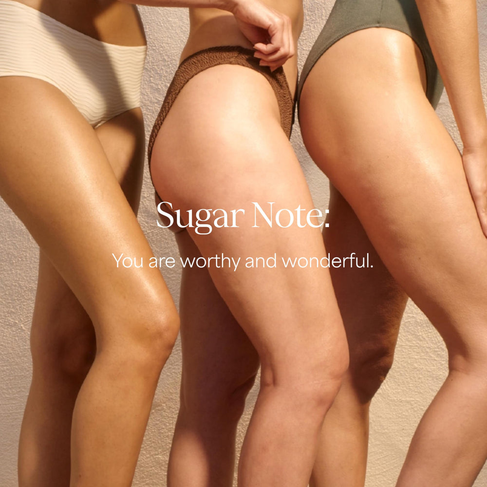 RAW SUGAR gel de ducha, ritual sensorial para la ducha diaria.