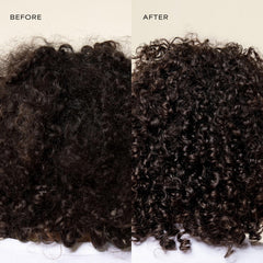 Raw Sugar Mighty Curl acondicionador: botella suave, rizos más suaves y definidos.
