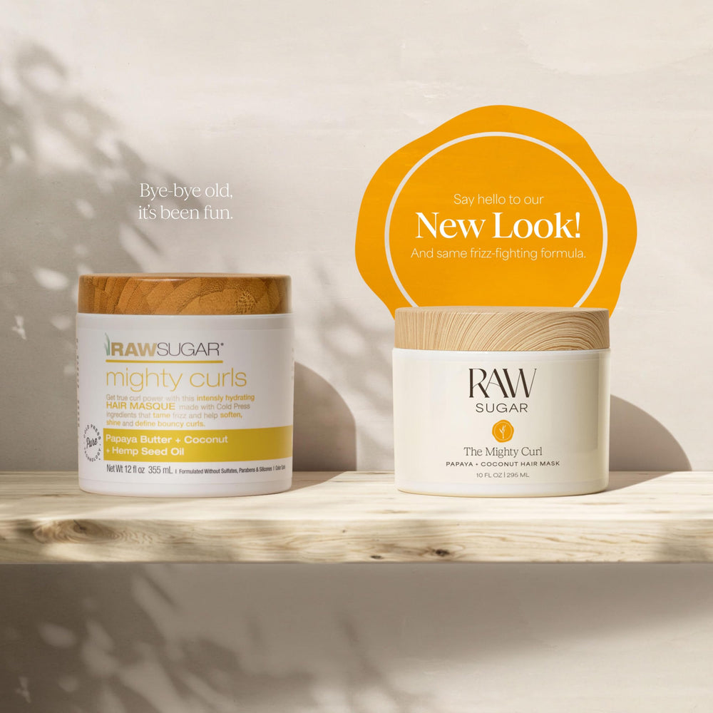 Raw Sugar Mighty Curl kit cuidado rizos: rutina completa para resultados visibles.