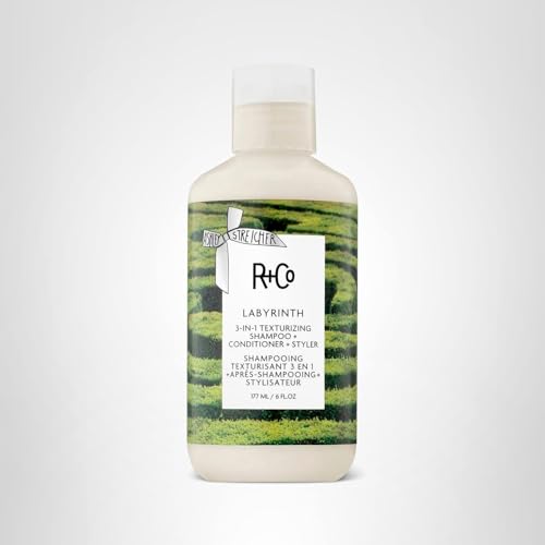 R+Co Labyrinth protege la elasticidad del cabello y aporta brillo natural.