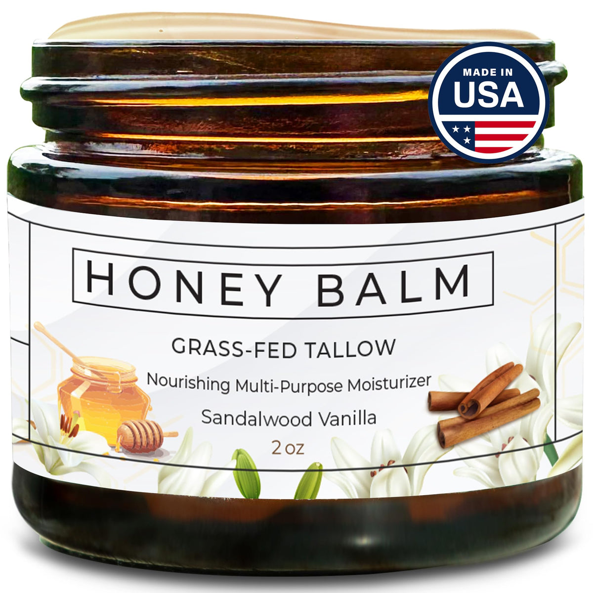 Bálsamo de Really Good Blends en tarro para hidratación profunda de la piel