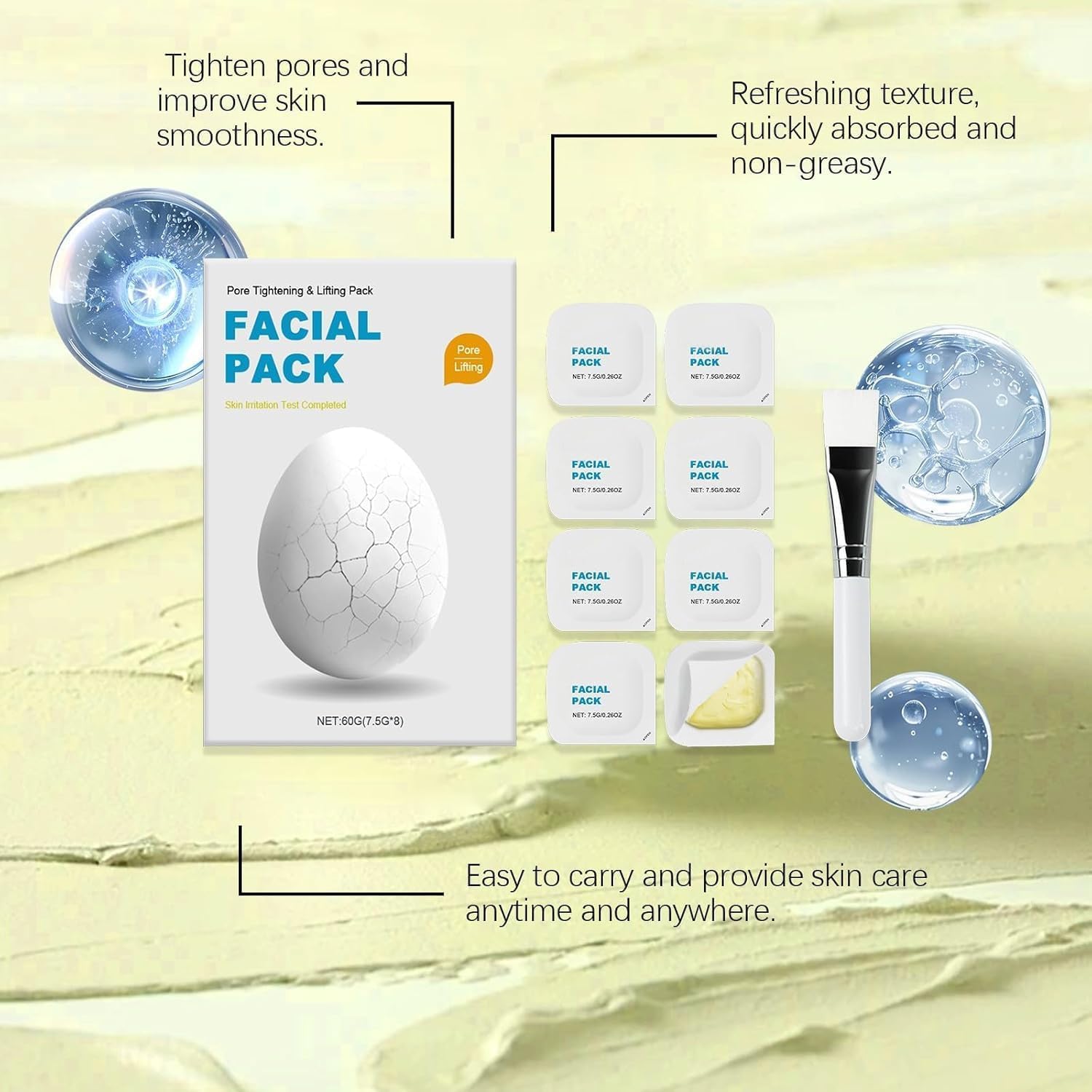 Mascarilla de REATIFUL para esculpir el contorno y reducir poros.