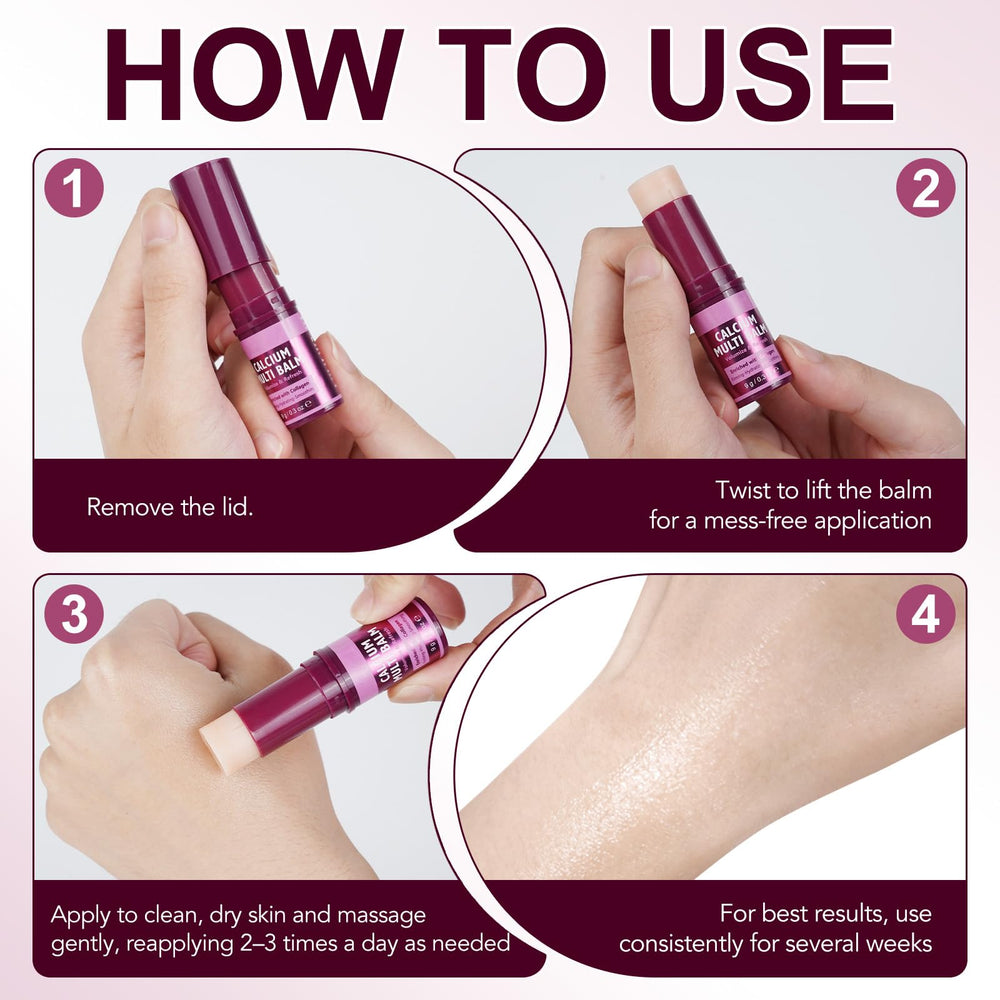 REBODUM Calcium Volume Multi Balm Stick: manteca de karité y péptidos para la barrera de la piel