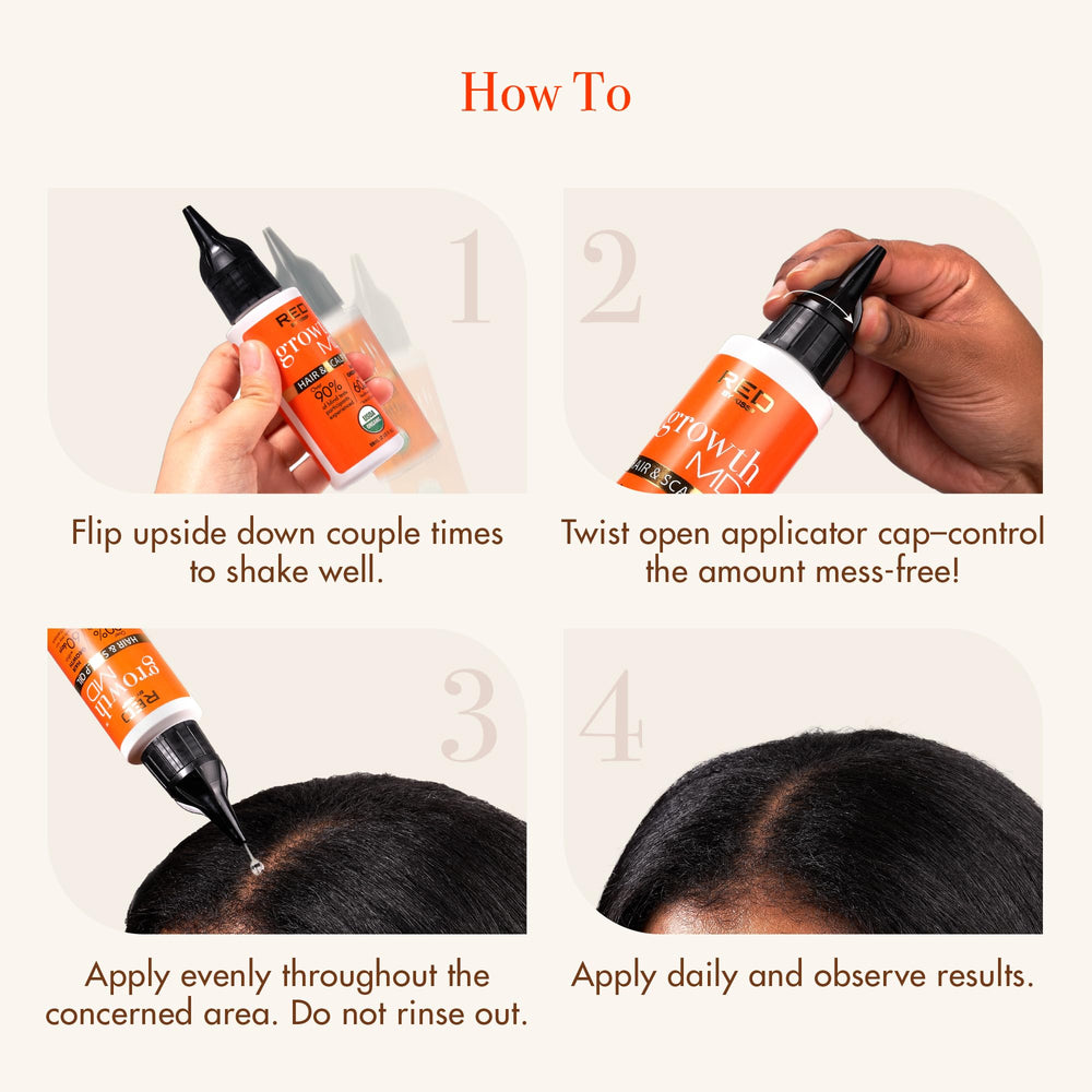 Red by Kiss Growth MD: presentación de 4.5 oz para uso diario