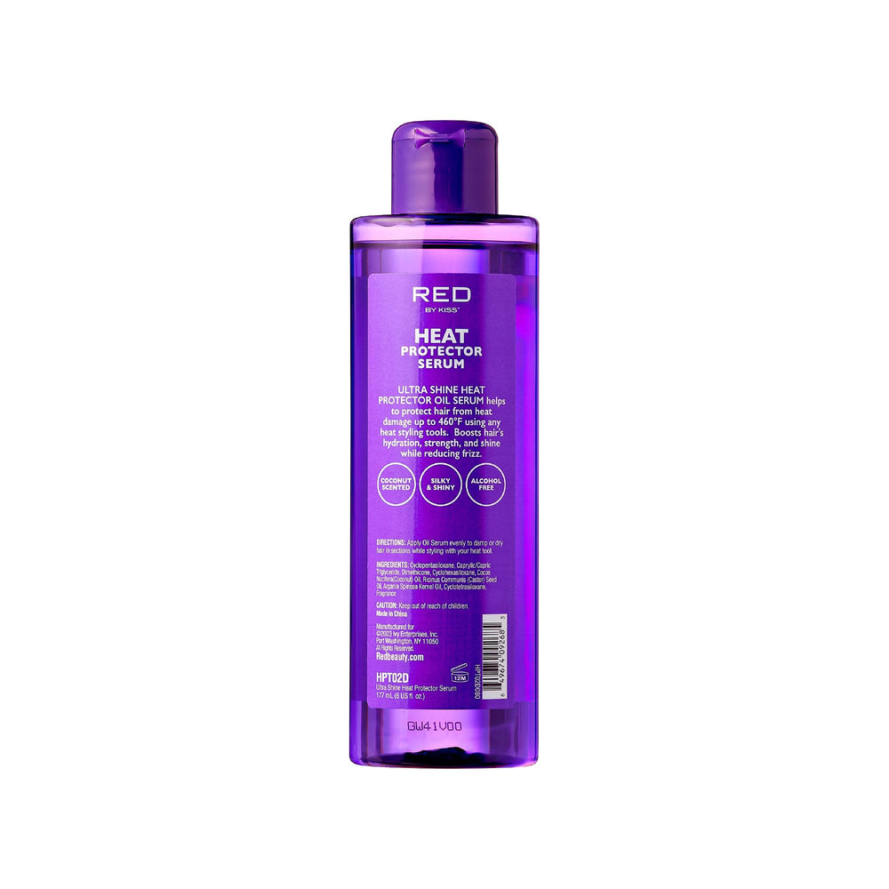 Red by Kiss serum anti-frizz para cabello suave y manejable.