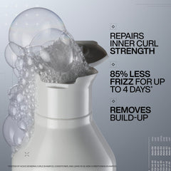 Redken Acidic Bonding Curls: cabello rizado definido tras el lavado.