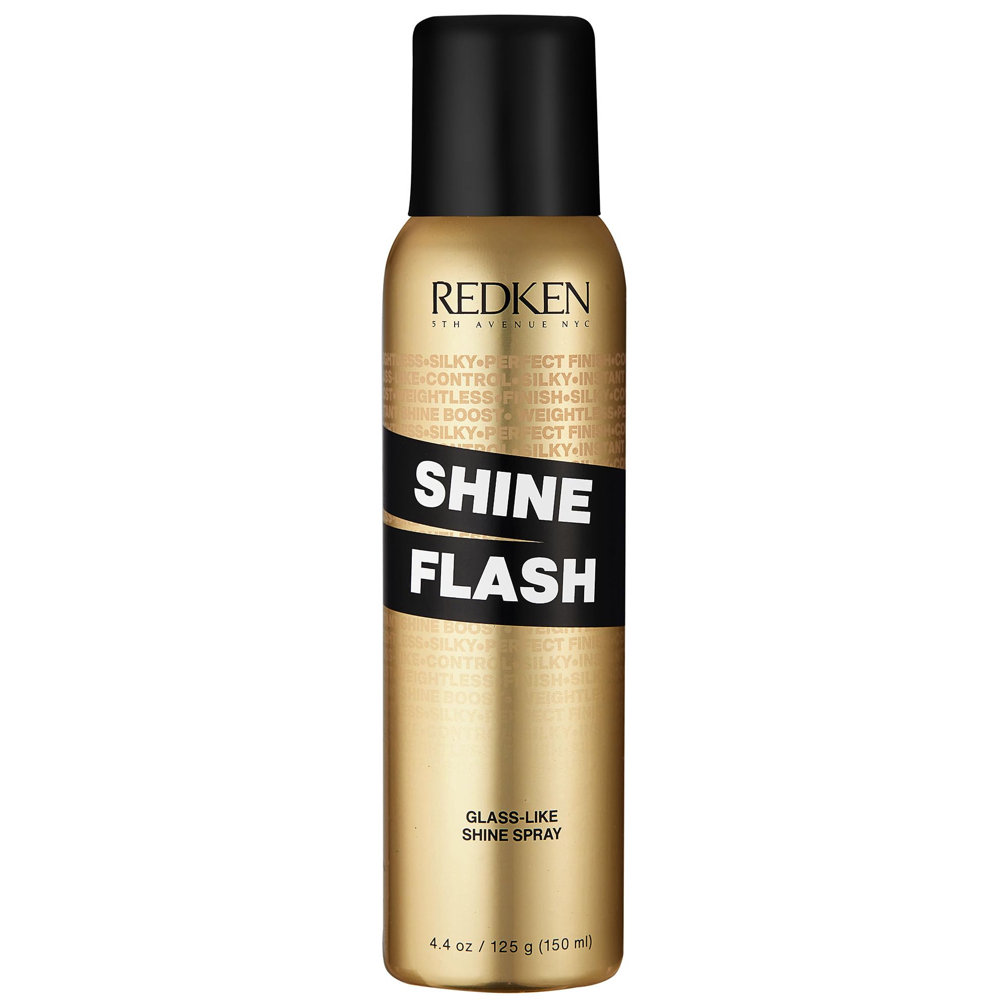 Redken Shine Flash 02 brillo instantáneo en botella para cabello suave y sin frizz.