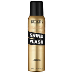 Redken Shine Flash 02 brillo instantáneo en botella para cabello suave y sin frizz.