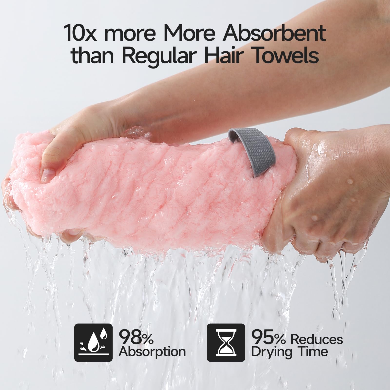 Redkiss toalla de microfibra para viaje y playa, suave y absorbente.