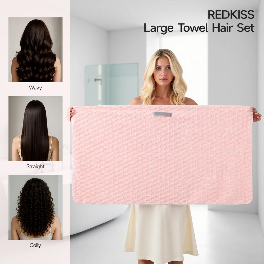 REDKISS toalla microfibra secado rápido para cabello