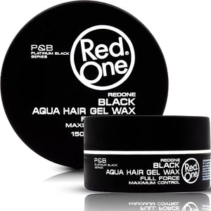 Redone Hair Wax Negro, bote de 150 ml, fijación extra para todo el día.