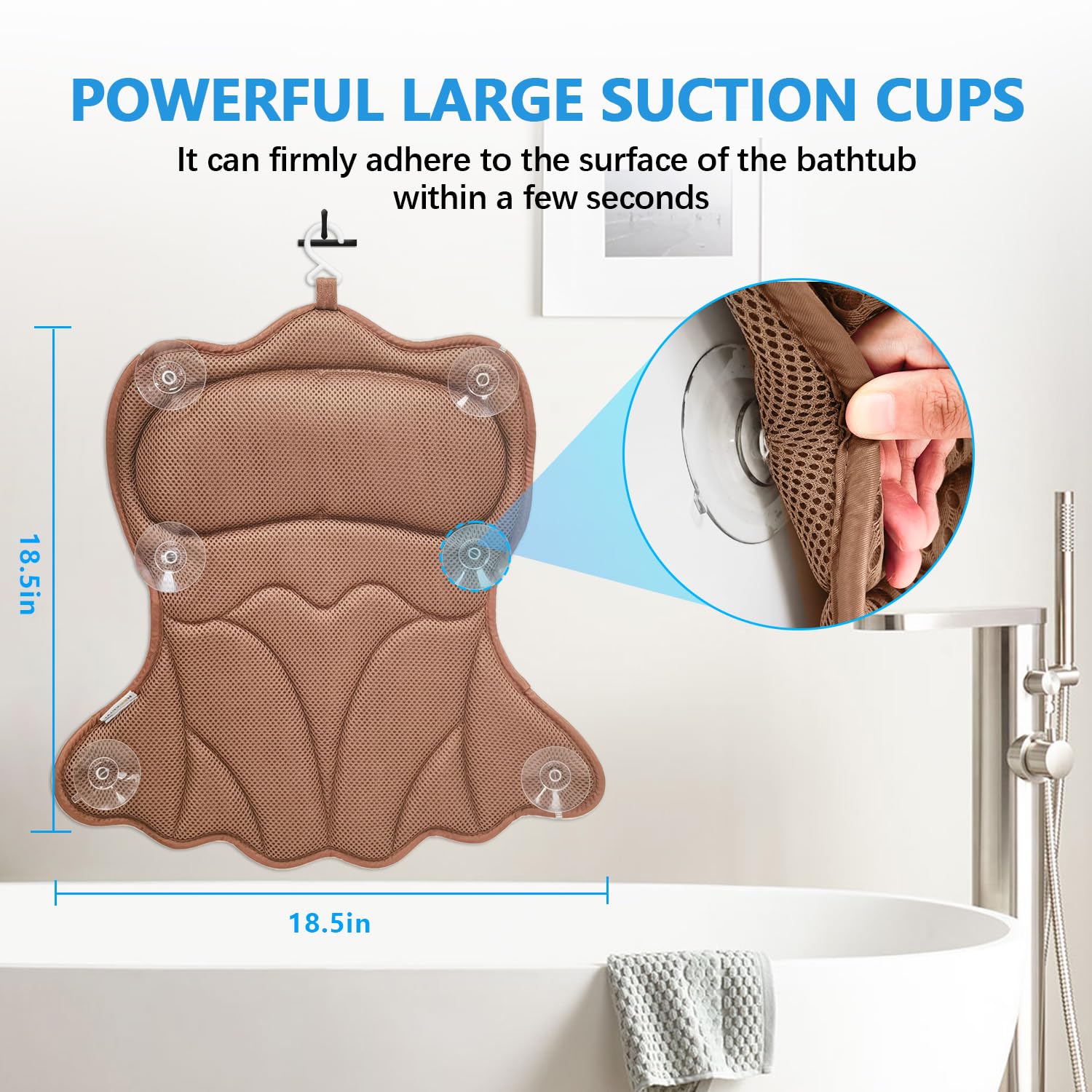 Almohada REEZEIVI para cuello y espalda con soporte suave