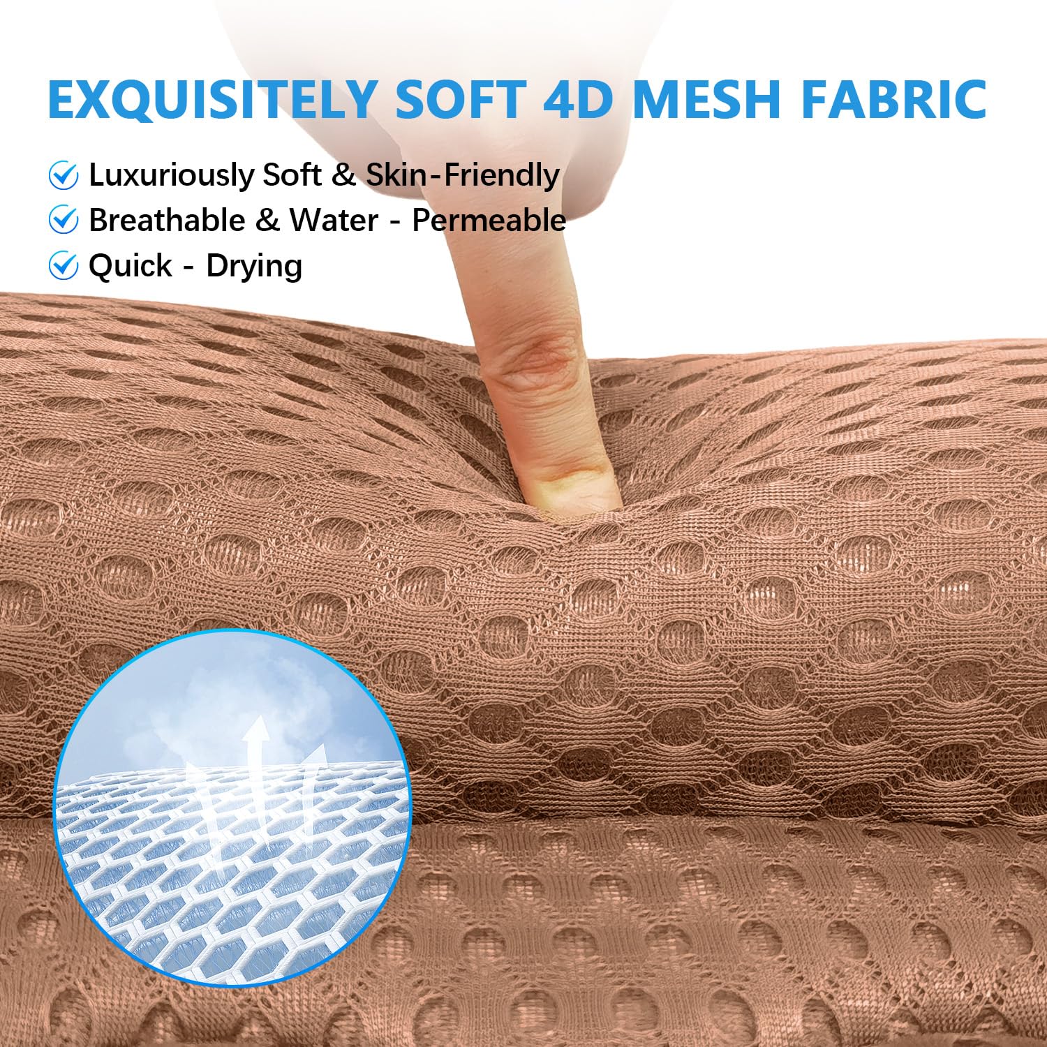 Almohada de baño REEZEIVI lavable a máquina para limpieza sencilla