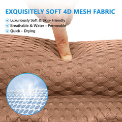 Almohada de baño REEZEIVI lavable a máquina para limpieza sencilla