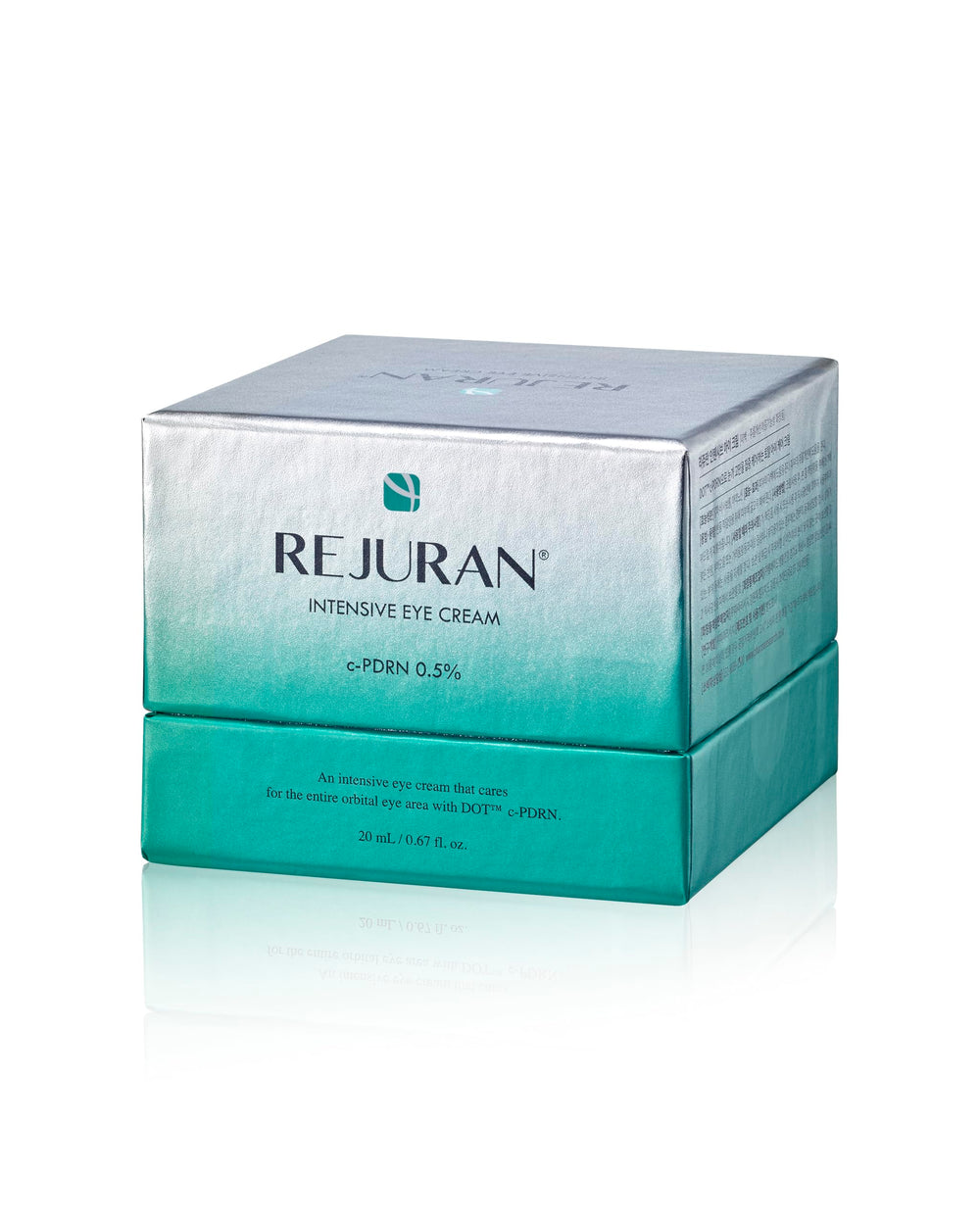 REJURAN crema ojos empaque libre de crueldad inspira confianza