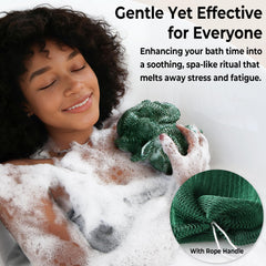 RelaxScene esponja de red africana para exfoliar el cuerpo diariamente