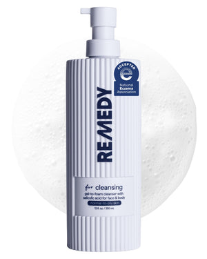 Remedy Science Limpiador: textura gel-espuma para limpieza suave en piel normal a grasa