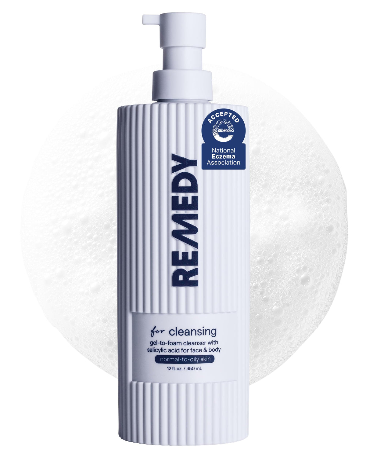 Remedy Science Limpiador: textura gel-espuma para limpieza suave en piel normal a grasa